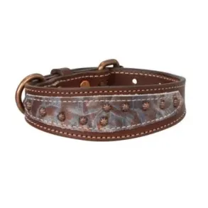 Weaver Dog - Patina Rose Halsb�nd - 1