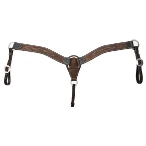Prof. Choice | Contoured Breast Collar | Chocolate/Roughout | Gunslinger