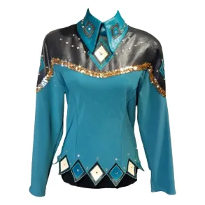 1849 Show Jacket + Pants | Teal Green/Gold | Medium/Small