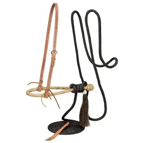 Weaver Bosal/Mecate S�t - Black Mecate