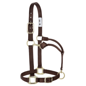 Weaver Original Adjustable Snap Halter | Average | Brown