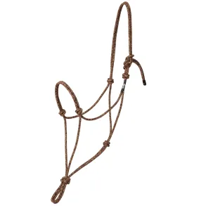 Weaver Silvertip Big Sky Ropehalter - Burgundy/Tan