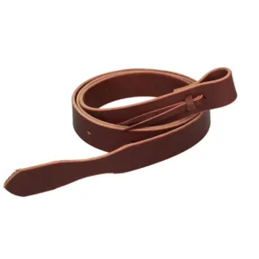 Weaver Latigo Tie Strap w/ Holes | Burgundy
