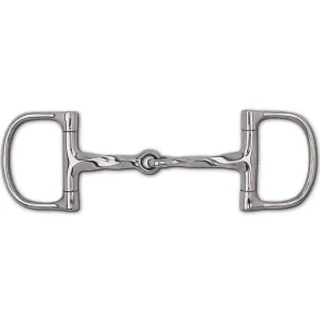 Toklat Dee Ring Slow Twist Snaffle | Slow twist snaffle mouthpiece - 12,7 cm