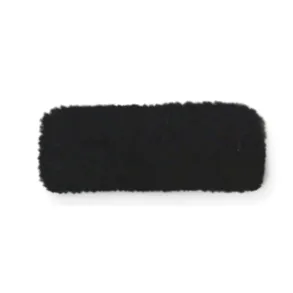 Black Fleece Noseband Cover