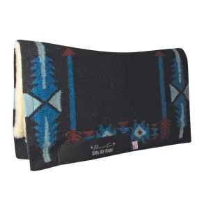 Comfort-Fit SMx Air Ride Western Pad | Arrow Black/Blue 3/4