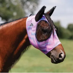 Comfort Fit Lycra Fly Mask w/ Forelock Opening | Geometric
