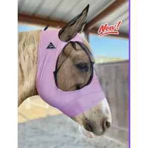 Comfort Fit Lycra Fly Mask w/ Forelock Opening | ORCHID