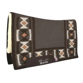 Comfort-Fit SMx Air Ride Western Pad | Hourglass Charcoal/Chocolate �