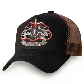 Stars & Stripes Caps |&nbsp;Country Music | Black