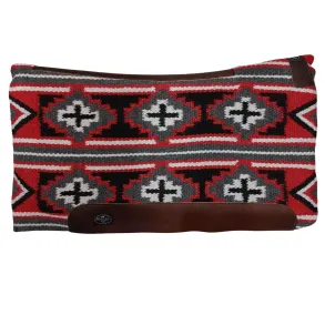 Fuse Navajo Felt Pad | Black/Crimson