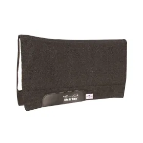 Comfort-Fit SMx Air Ride Western Pad | Solid Black 3/4