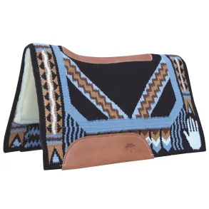 Comfort-Fit SMx Air Ride Western Pad | Hand To Horse | Raven 3/4