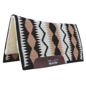 Comfort-Fit SMx Air Ride Western Pad | Serpentine Black