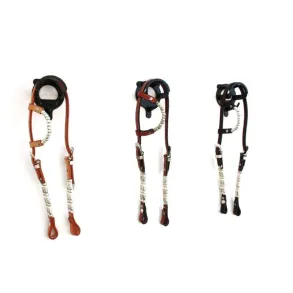 Western Show Trense m/ s�lv pipes | Light Oil