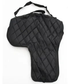 Sadel taske sort nylon