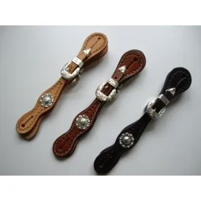 Silver Elmira Spur Straps