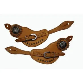 Buckaroo Sporeremme med flot concho 2. sortering