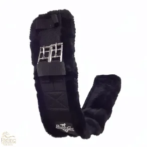 Prof. Choice | SMx Comfort Fit Dressage Girth m/ Lammeskind | Black