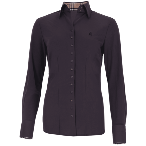 Fior Da Liso Ladies Shirt | Nova London | Dark Brown