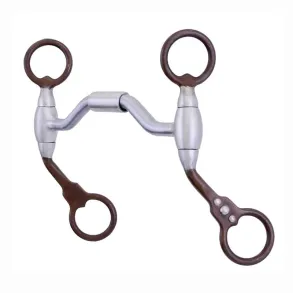 FG Antique Low Port Hinged Futurity Pony Bit
