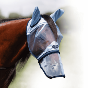 Professional�s Choice | Flyscreen Mask w./Nose | Skyblue