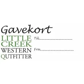 Gavekort til Western Outfitter 100 Kr.