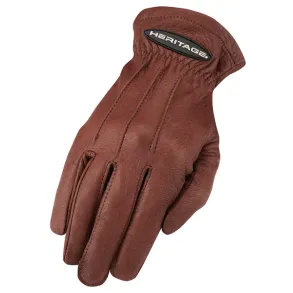 Deerskin Winter Trail Glove - Saddle Brown US6