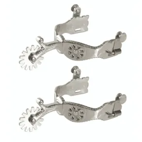 Stainless Steel Men's Show Spurs
