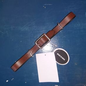 Jacks Curb Strap Straight Leather
