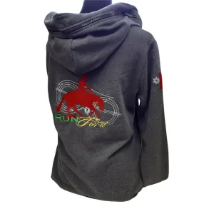 Reining Factory Hoodie - Grey Melange - Small