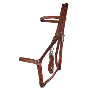 Sidepull med bidoph�ng - L�der