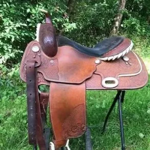 Longhorn Reining/Allround sadel Brugt