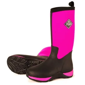 Muck Boots Kid's Arctic Adventure - Black/Pink Str. 32