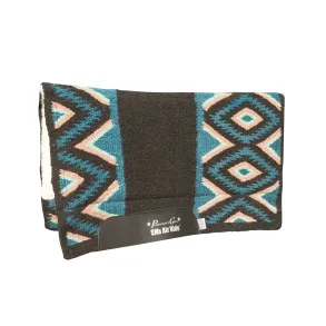 Comfort-Fit SMx Air Ride Western Pad | Eldorado Black/Mint �