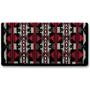 Mayatex | Broken Arrow 11 Showblanket | Charcoal/Ash/Red
