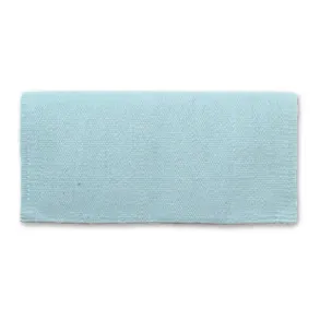 Mayatex | San Juan Solid Show Blanket | Crystal Blue