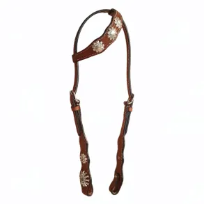 Western Show Trense m/ Udsk�ringer og Conchos - One Ear