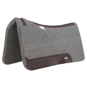 Comfort-Fit Steam-Pressed Deluxe 100% Wool Barrel Pad | 1 1/4