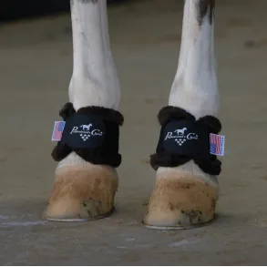 Professional's Choice | Pastern Wrap Faux Fleece | Black