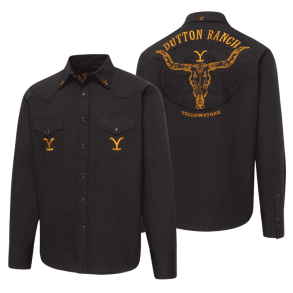 Stars & Stripes Men's Shirt | Yellowstone | Protect The Family