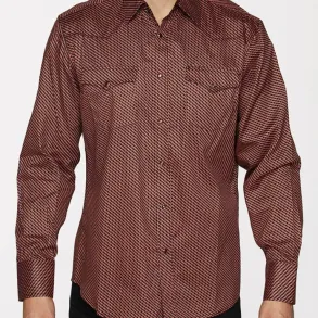 Rodeo Clothing Men's Shirt - Cinnamon Symphony