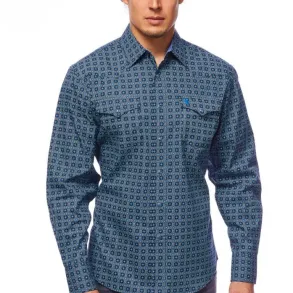 Rodeo Clothing Men's Shirt - Royal Shades