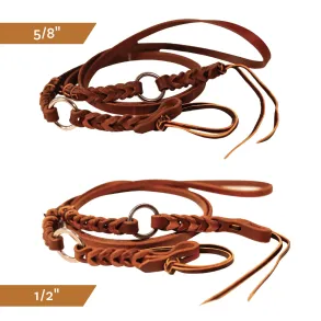 Prof. Choice |�Ranch Bleeding Heart Ring Roping Rein