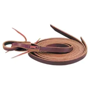 Reinsman Latigo Split Reins 5/8'' og 8' lange - Dark Oil