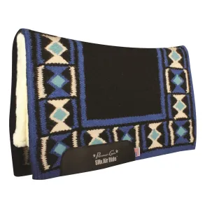 Comfort-Fit SMx Air Ride Western Pad | Hourglass Black/Royal �