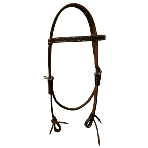 Raw Tack | Snake tooled |�Browband Headstall