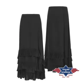 Stars & Stripes Skirt | Eliza | Black