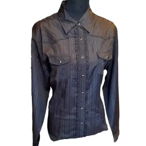 Stars & Stripes Ladies' Shirt - Lynn Black - XXLarge