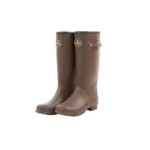 Sherwood Ladies Neoprene Lined Wellingtons - Brown Str. 41